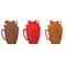 Glitzhome® 8" Christmas Gingerbread Man Mug Tabletop Décor Set